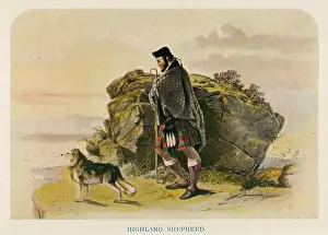 A HIGHLAND SHEPHERD