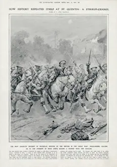 Stirrup: Highlanders make a charge with the cavalry at St. Quentin
