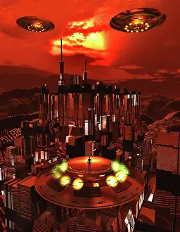 Skyscraper: A highly advanced city of the future