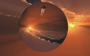 Spaceflight: Highly advanced vehicles using portals to travel