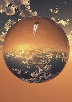 Spaceflight: Highly advanced vehicles using portals to travel