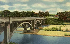 Eminence: Highway 19 Bridge. Eminence