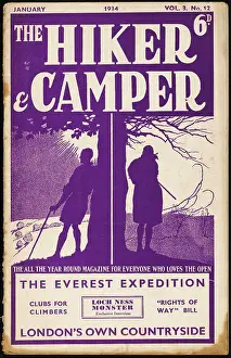 Camper: THE HIKER & CAMPER 1934