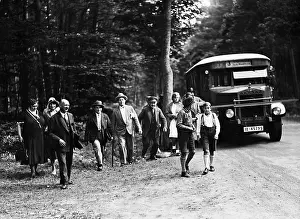 Hikers: Hiking tour, 1931