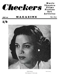 Hilda: Hilda Simms (cover of Checkers)