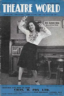 Hilda: Hilda Simms (cover of Theatre World)