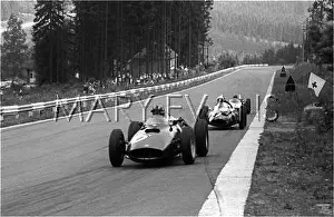 Gendebien: Hill in a BRM P48, Spa, Belgium