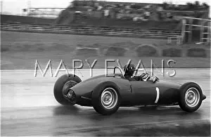 Barc: Hill in a BRM P57 Aintree, England