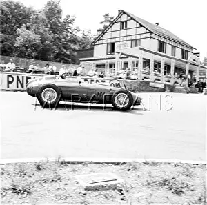 Francorchamps: Hill in a Ferrari D246, Spa, Belgium