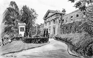 Ridgeway: Mill Hill School, main entrance