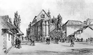 Fives: Mill Hill School, view from the Quad