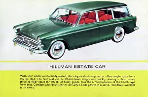 Motorcar: A Hillman Estate car