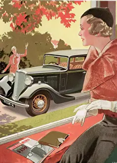Minx: Hillman Minx car advertisement