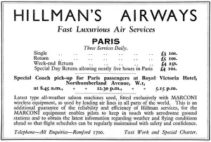 Hillmans: Hillmans Airways