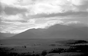 Lochs: Hills with cloud formations