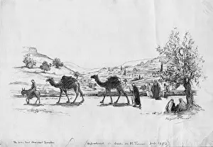 Sketchbook: The hills that stand about Jerusalem