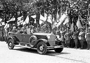 Opel: Hindenburg in Mainz, 1930