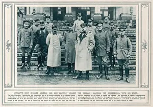 Confident: HINDENBURG & STAFF/1915