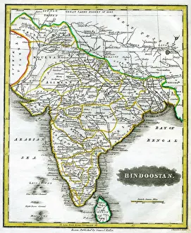 Hindoostan: Hindoostan Map - India