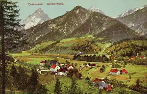 Hinterstoder: Hinterstoder. 1915. Photochrom. Photograph and