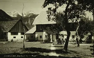Hinterstoder: Hinterstoder. Dietlgut with Kleinem Priel. 1932