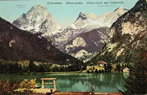 Hinterstoder: Hinterstoder. Polsterlucke with Lahnteich. 1907