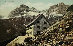 Hinterstoder: Hinterstoder. Priel mountain hut of the section