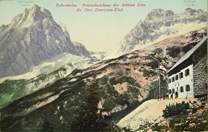 Hinterstoder: Hinterstoder. Prielschutz hut of the section