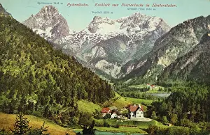 Hinterstoder: Hinterstoder (Upper Austria). View to the Polsterlucke