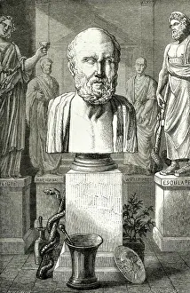 Hippocrates: HIPPOCRATES/LOUVRE BUST