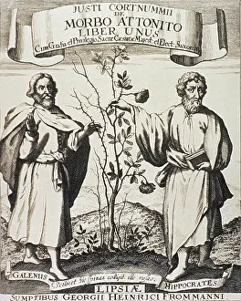 Whereas: Hippocrates (on right) and Galen. Where ?