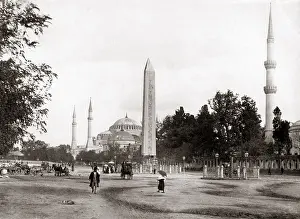 Hippodrome: Hippodrome, Constaninople (Istanbul), Turkey, circa 1880s