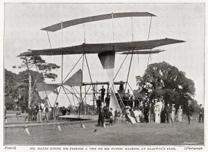 Maxims: Hiram Maxim's Flying Machine 1894