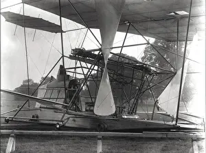 Hiram: Hiram Maxim's flying machine at Baldwyns Park Kent