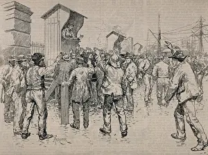 Proletariat: Hiring people to work in the West India Docks