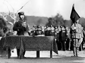 Kagoshima: Hirohito, 1935