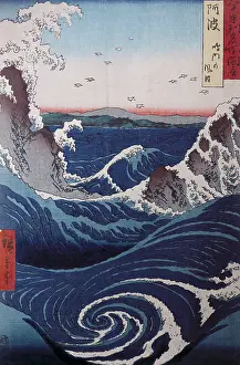 Maelstrom: Hiroshige Utagawa (1797