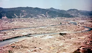 Hiroshima: Hiroshima after the dropping of the atom bomb