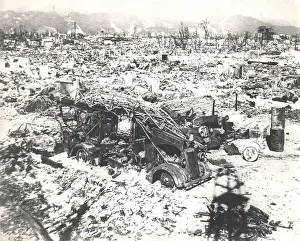Plutonium: Hiroshima, Japan after atomic bombing