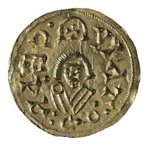 Visigoth: Hispanic-Visigothic triens of Recared I (Caesar