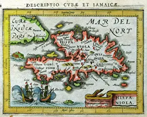 Bertius: Hispaniola Islands
