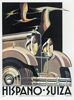 Symbolised: HISPANO-SUIZA CAR 1932