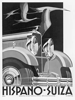Symbolised: HISPANO-SUIZA CAR 1932