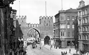 Karlstor: Historic Munich: Karlstor Stachus in Munich