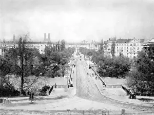 Maximilianstrasse: Historic Munich: View of Maximilianstrasse in Munich