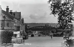 Bicycles: Historic View of Ilkley