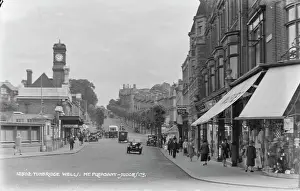 Pleasant: Historic View of Mount Pleasant, Tunbridge Wells
