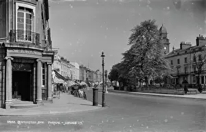 Leamington: Historic View of Parade in Leamington Spa