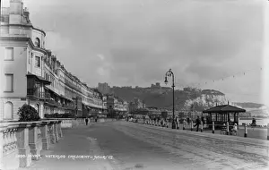 Waterloo: Historic View of Waterloo Crescent, Dover
