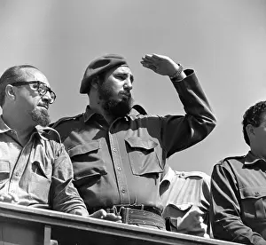 Kuba: Historical Cuba - Dorticos and Castro